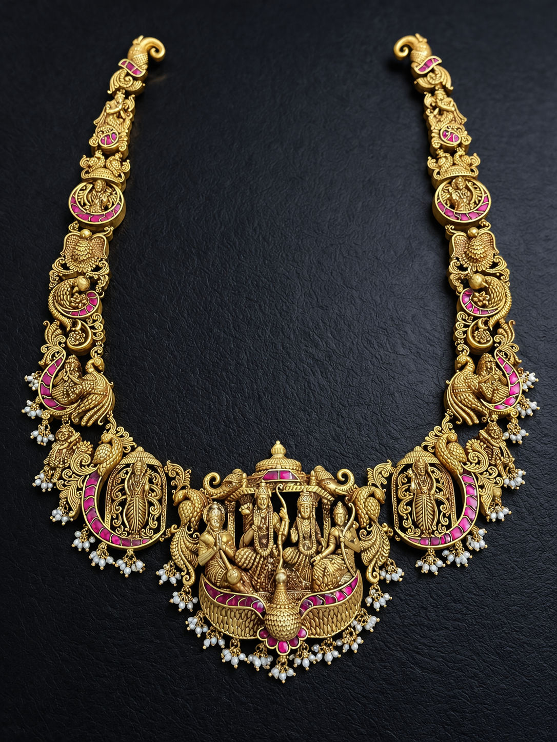 Gold Temple Necklace