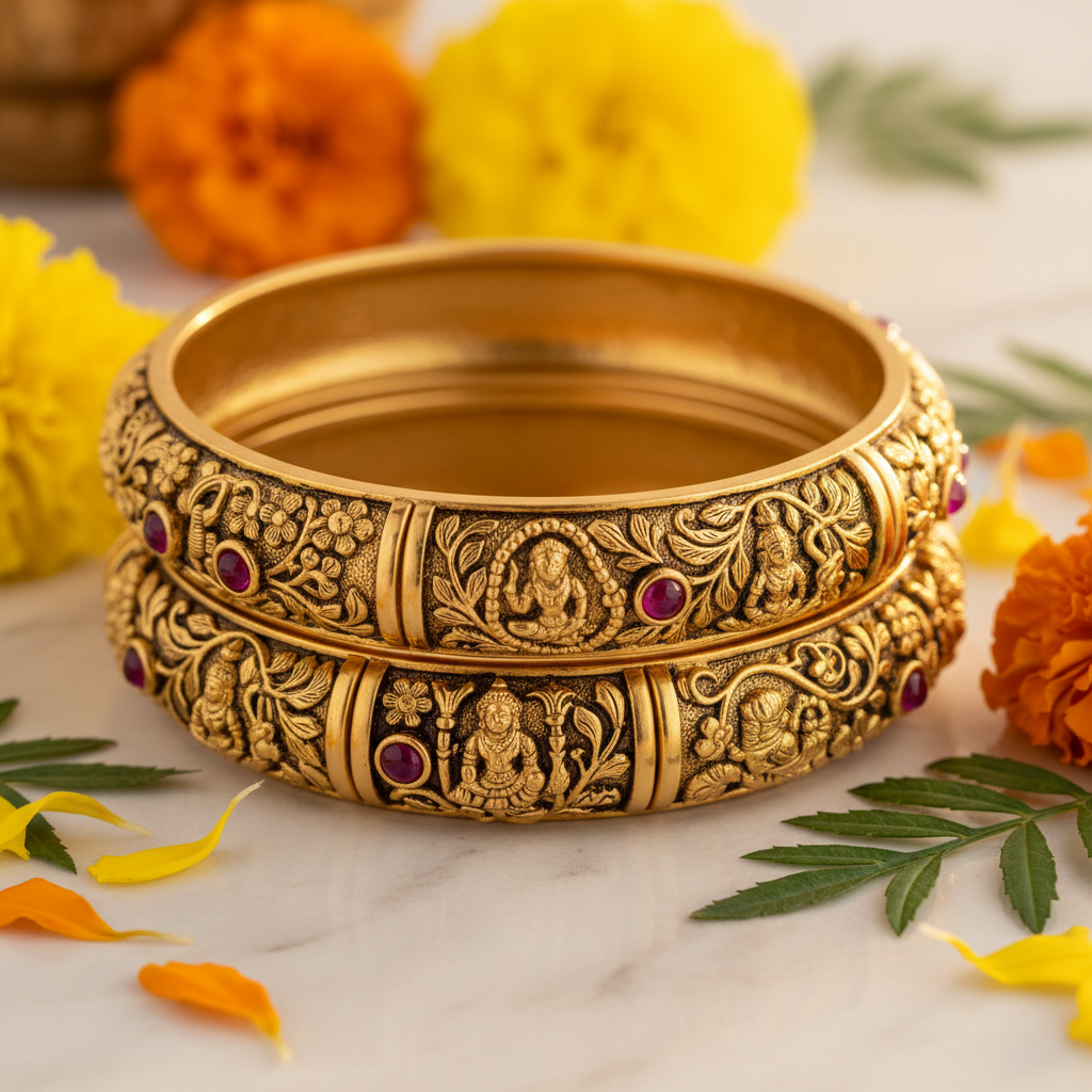 Temple Bangles